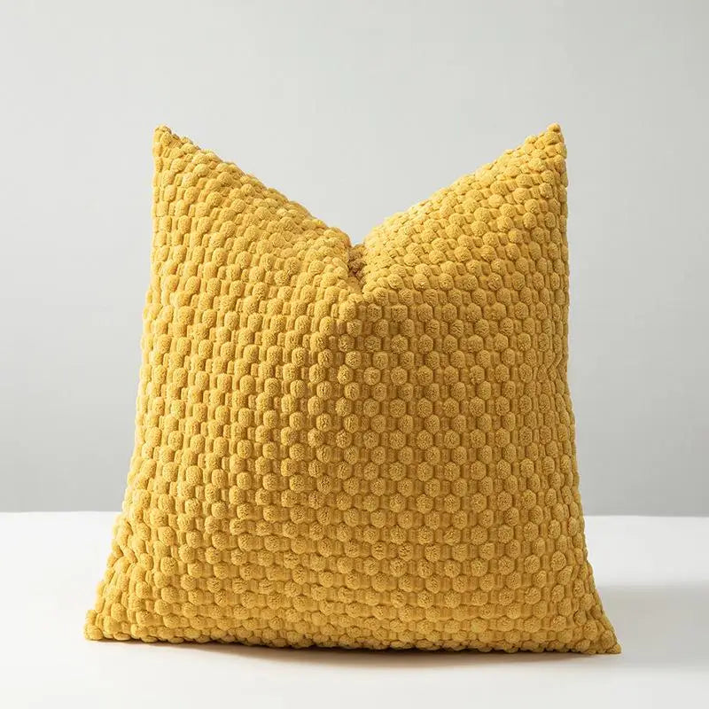 Soft velvet double-sided design sofa cushion cover