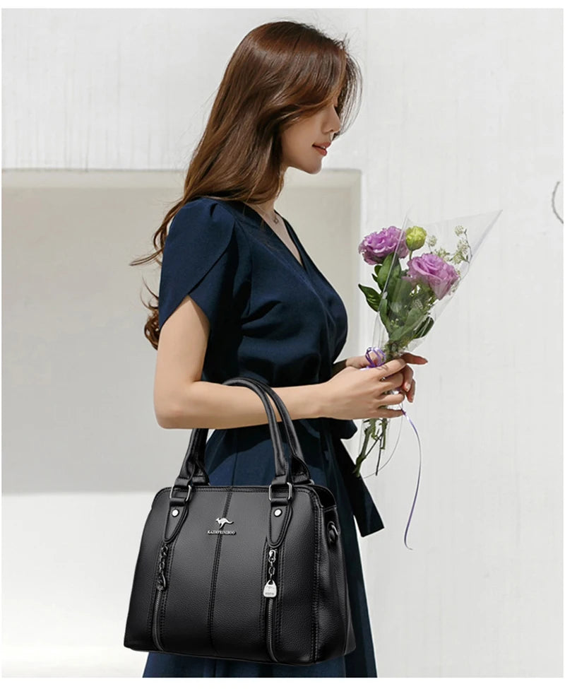 Luxury Leather Handbags Bags