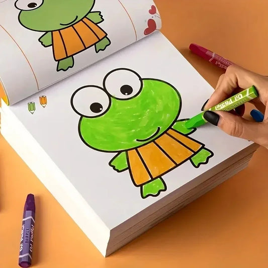 160 Page Children's Painted Painting Book