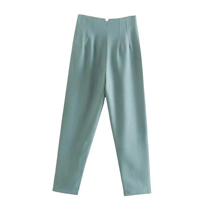 Office Wear High waist Formal Pants