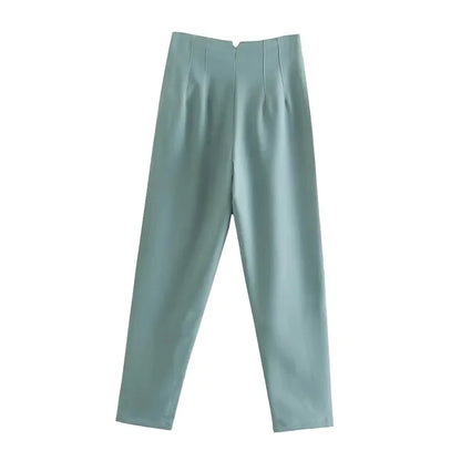 Office Wear High waist Formal Pants