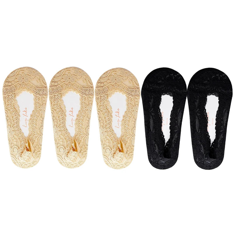 5 Pairs/Lot Ankle Short Thin Cotton Socks Set