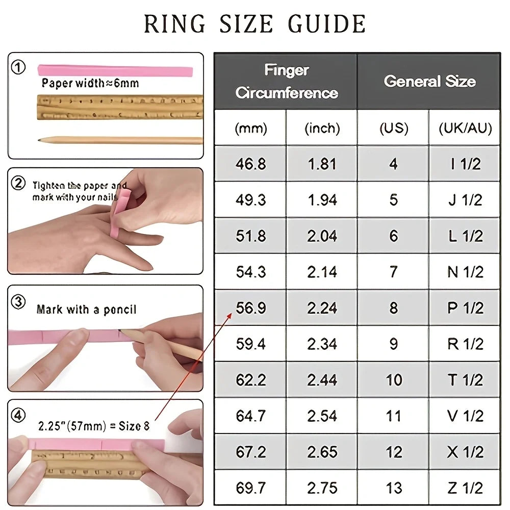 White Silicone Butterfly Side Stones Cut Square CZ Rings
