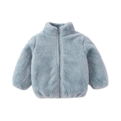 Winter Outerwear Boy Warm Fleece Baby Girls Jackets