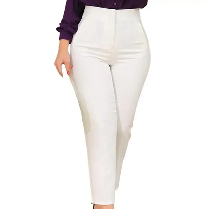 High Waist Cropped Pants