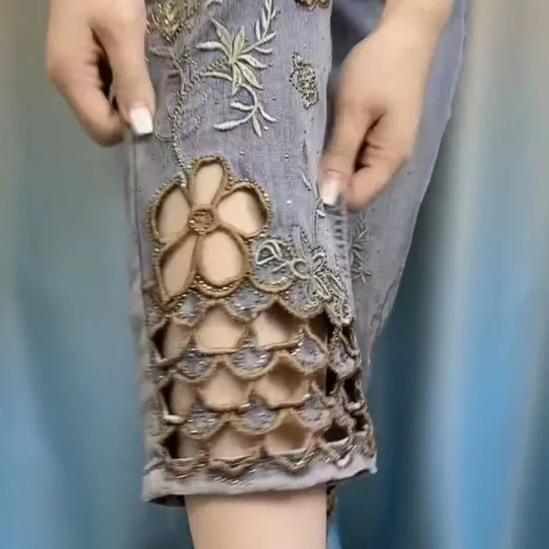 High high waist tube Jeans