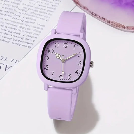 🎁 1/3/10PCS Silicone Band Quartz Watches Set (100% off)