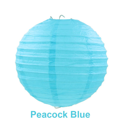 10/15/20/25/30cm Round Chinese Paper Lanterns Birthday Wedding Decor Gift