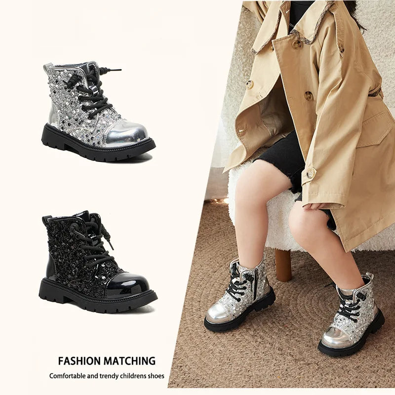 Princess Style British Short Side Zipper Elegant 26-36 Boots