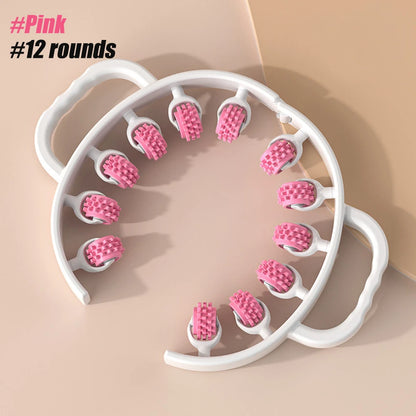 Round Massager Roller for Waist Abdominal Muscles