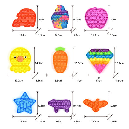 3-50pcs Random Fidget Toys Mystery Gifts Pack