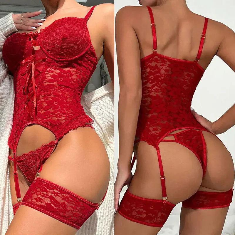 Lingerie intimates sexy bodysuits Set