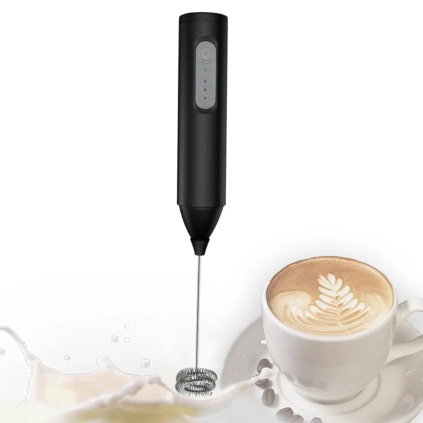 Milk Frother USB Rechargeable 3 Speeds Foam Maker