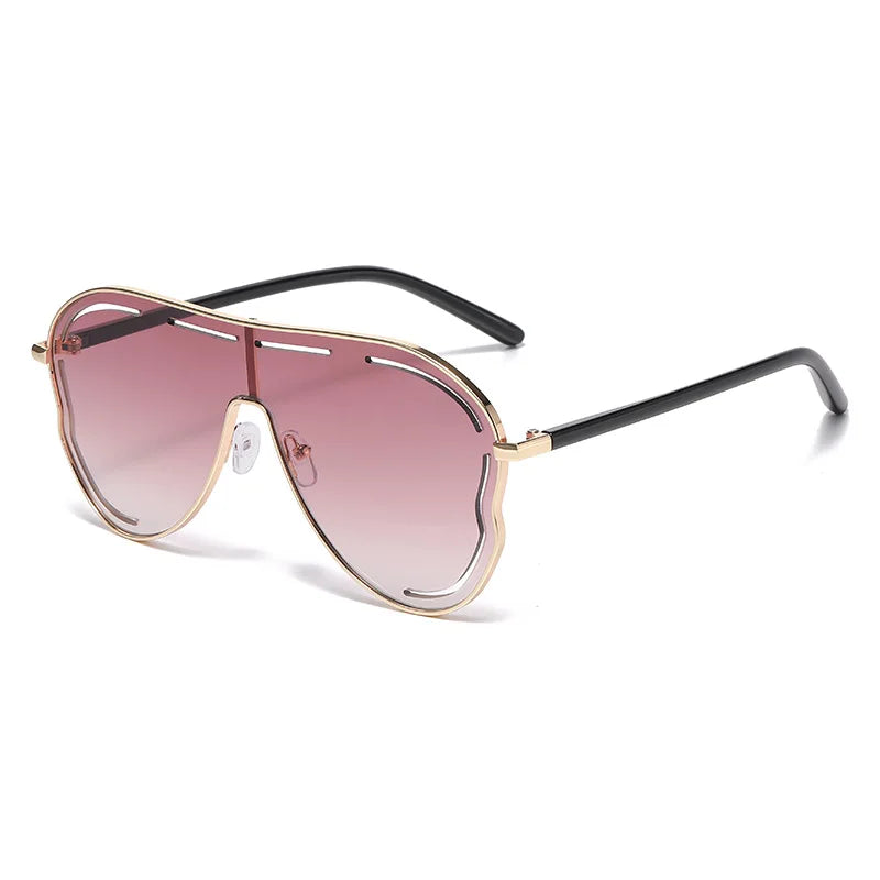 Vintage Round Circular Pilot Sunglasses