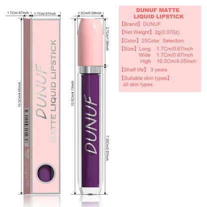 Velvet Matte Lipstick Liquid Waterproof