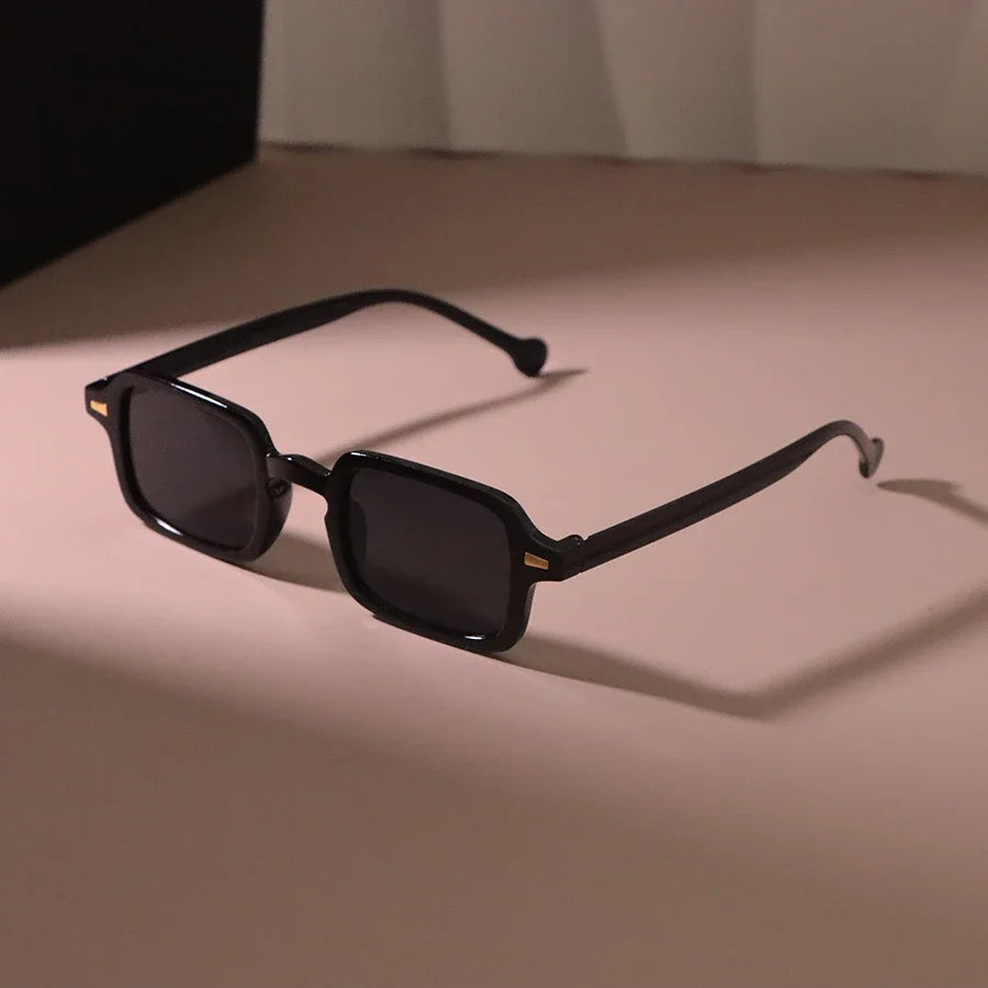 Vintage Square Mirror Punk Sunglasses