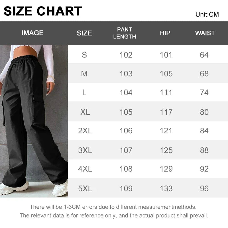 Ripped Baggy Waist Straight Cargo Pants