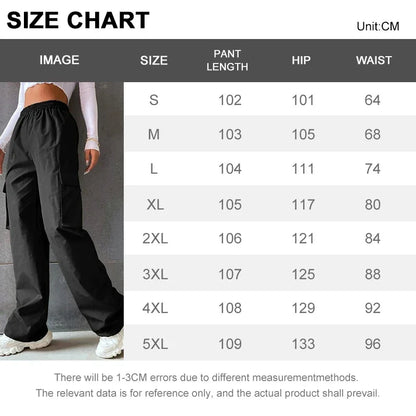 Ripped Baggy Waist Straight Cargo Pants
