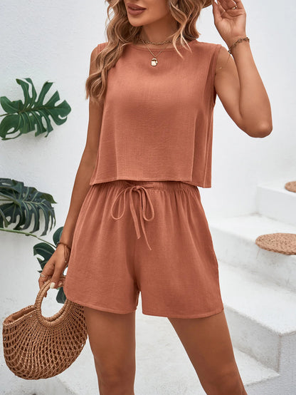 Casual Loose Short Pants Sets