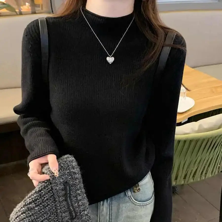 Velvet Thickened Warm Inner Velvet Pullover