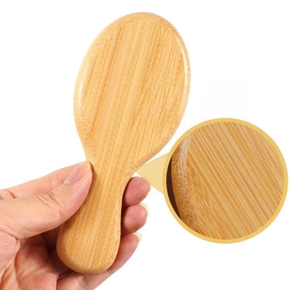 Bamboo Mini Airbag Comb Anti Static Air Cushion Hair Brush