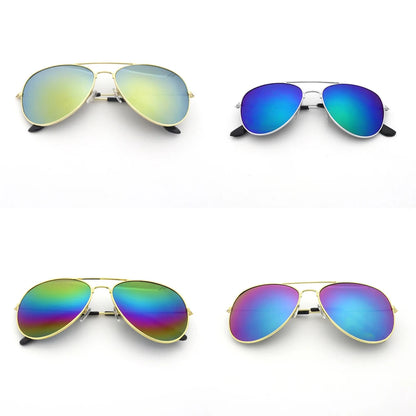 4 Pcs/set Unisex Brand Pilot Sunglasses