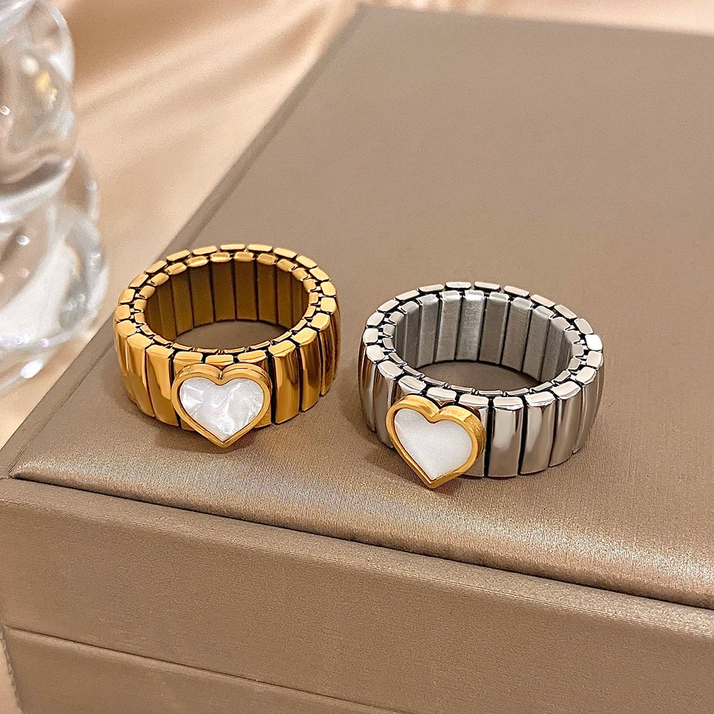 Gold Plated Stainless Steel Elastic Bangles Bracelet