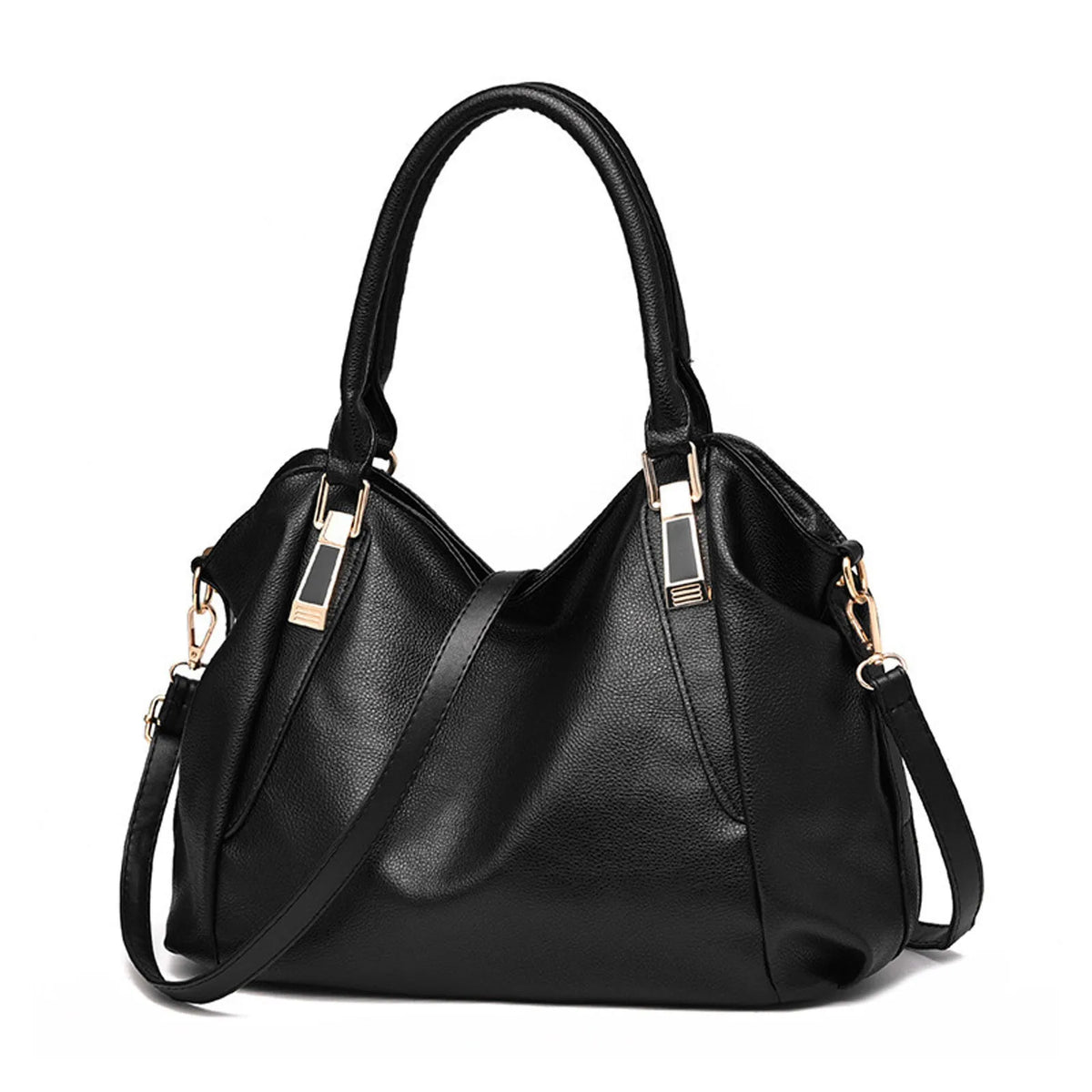Soft Leather Handbag Classic Large Capacity Bags