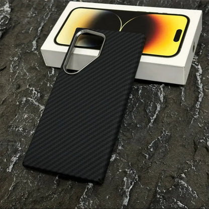 Carbon Fiber Wireless Magsafe Samsung Case Cover