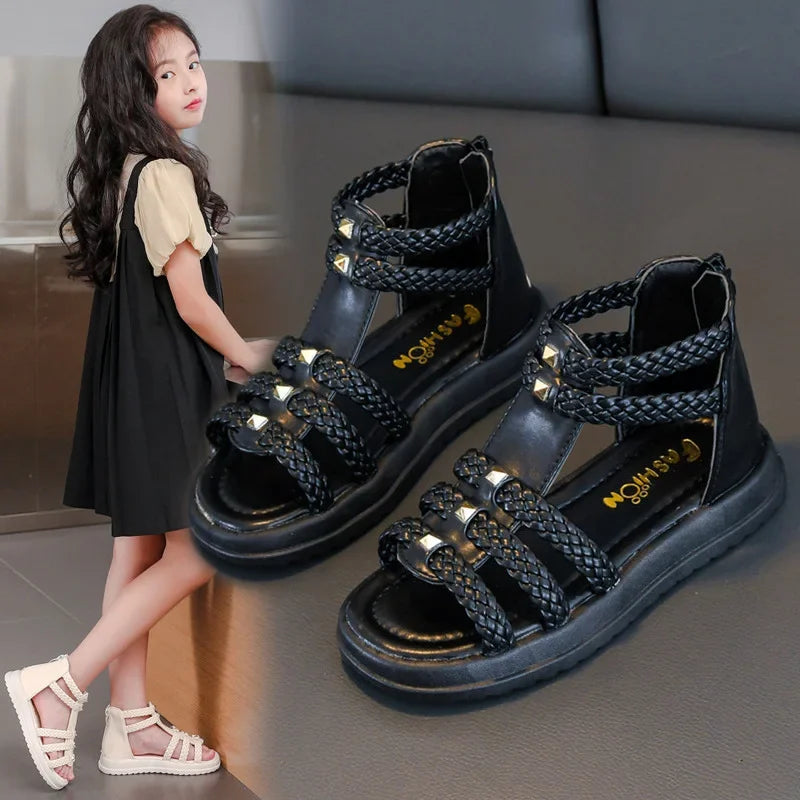 Roman Sandals Open Toe Flat Casual Shoes