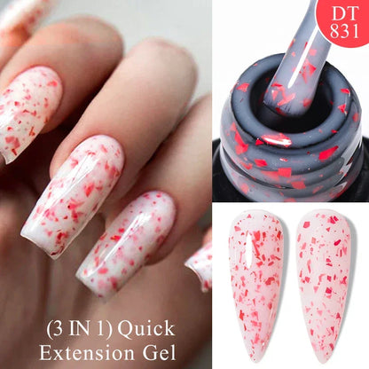 7ml Red Series Gel Nail Polish Glitter