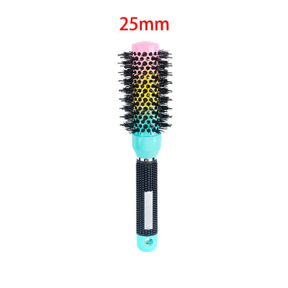 Professional Ceramic Thermal Round Brush Salon Blow Drying Curling Barrel Brush