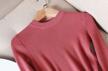 Long Sleeve O-neck Chic Sweater