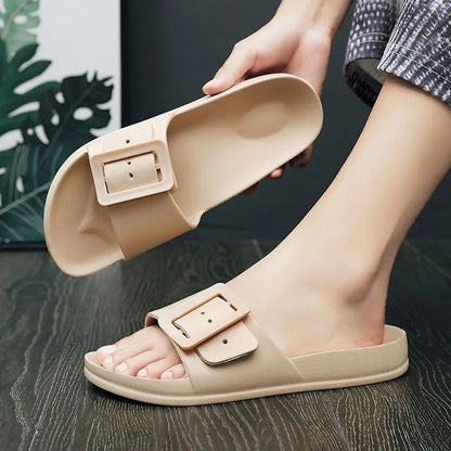Shevalues Flat Slides Slippers