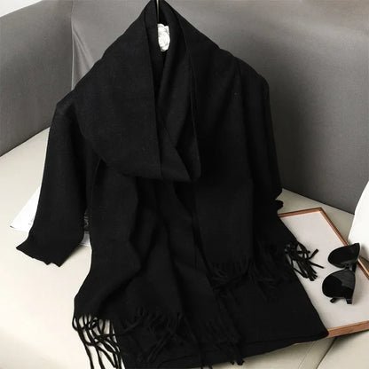 Scarf Warm Thicken Cashmere Shawl Scarves