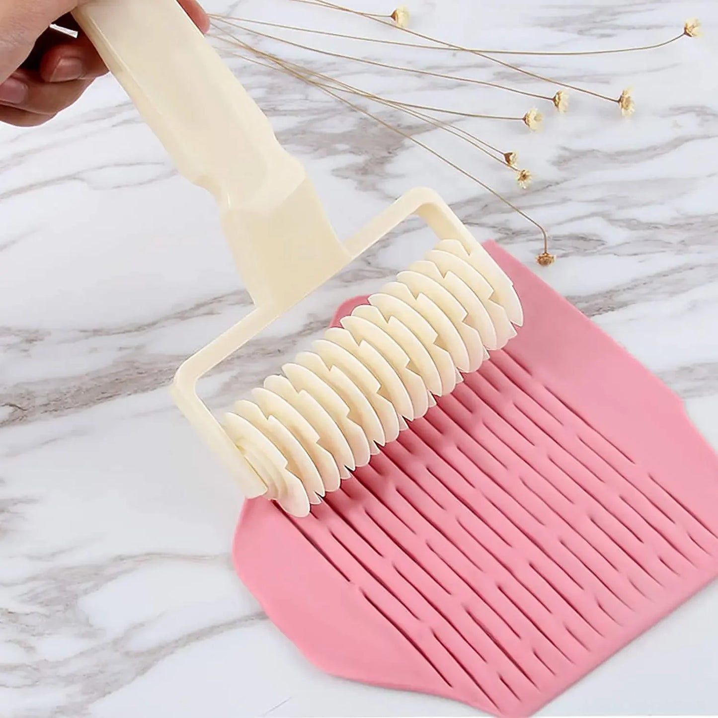 Plastic Lattice Roller Cutter Dough Cutter