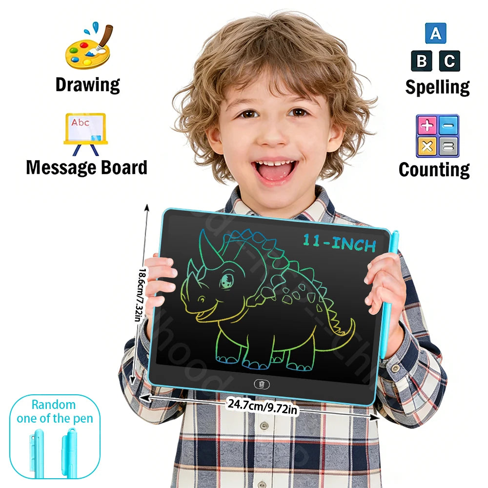8/11/13/16 Inch LCD Drawing tablet Writing Board Kids