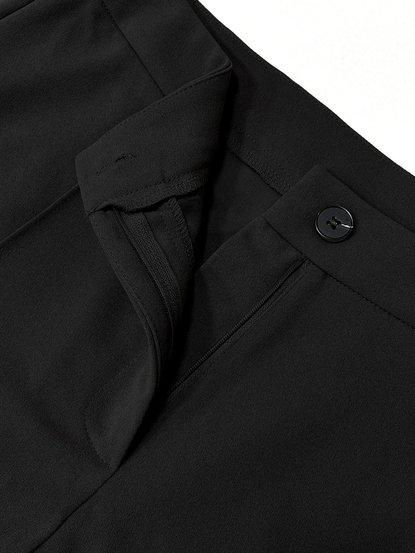 High Waist Straight Leg Pants