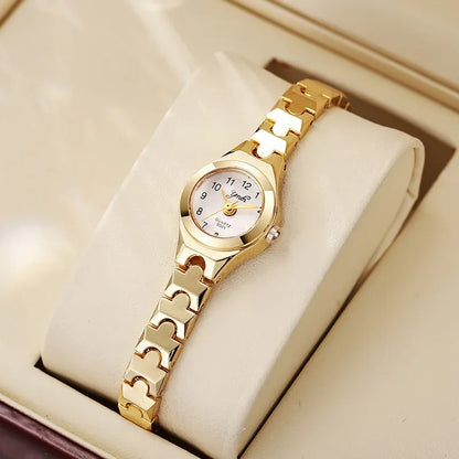 DANA Elegant Rose Gold Steel Strap watches