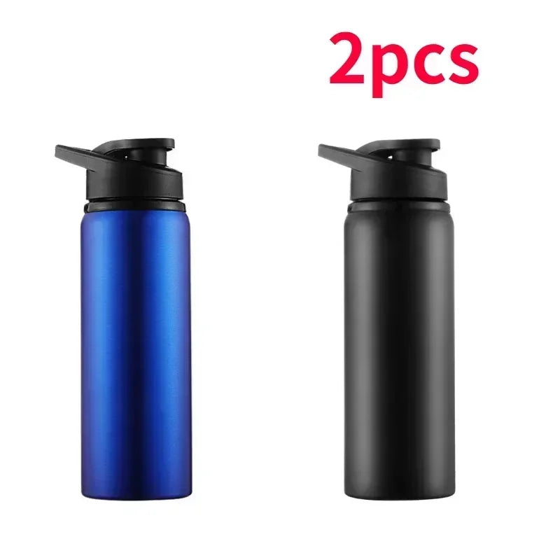 1-15PCS Portable Stainless Steel Bicycle Water Bottle