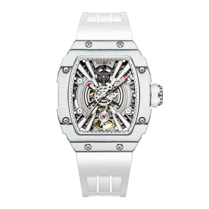 3D Skeleton mechanical Ark series luminous sport carbon fiber case Watch