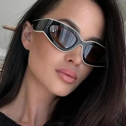 vintage small cat eye Sexy sunglasses