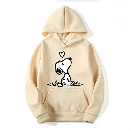 American Cartoon Comics Snoopy Hoodie Pullover