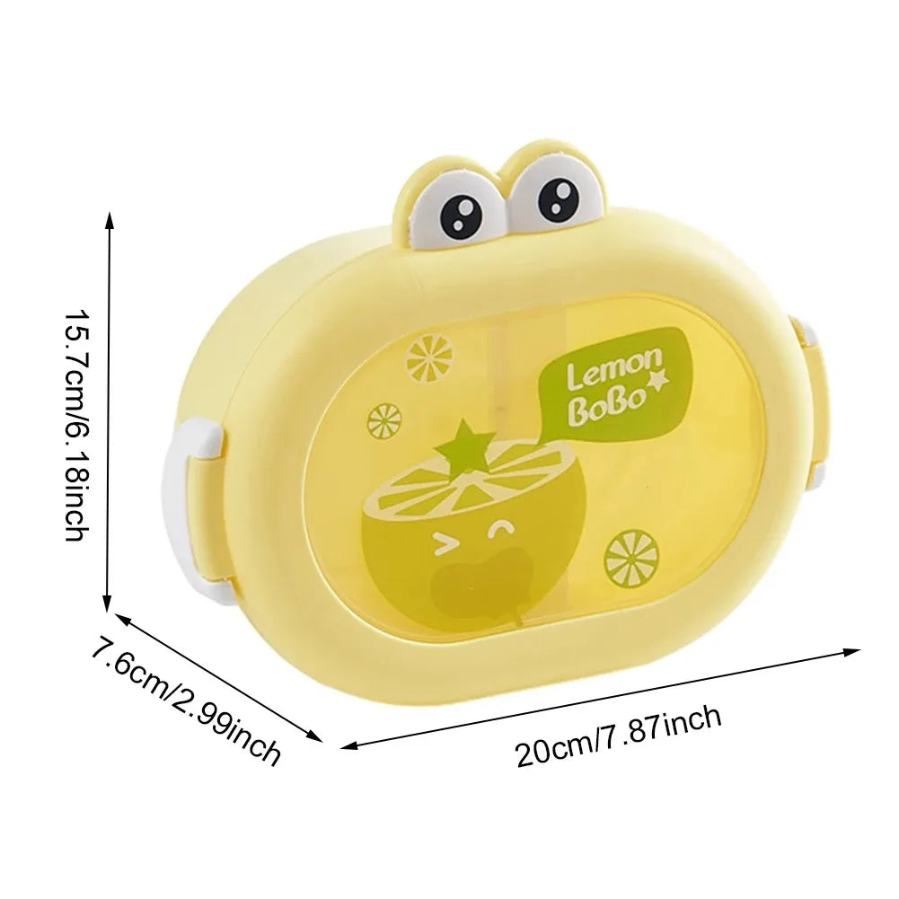 Cute Bear Lunch Box With Compartments Lunch Food Container