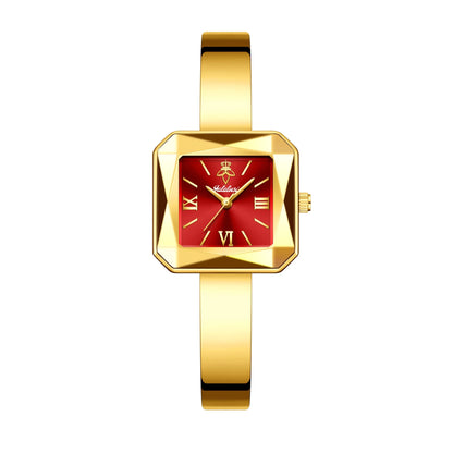 Retro and Affordable Luxury Water-Resistant Quartz Bracelet Watch