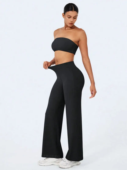 Soft Sports Straight Leg Pants Yoga Fitness