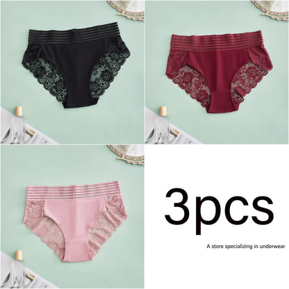 S-4XL plus size 3PCS sexy lace Lingerie