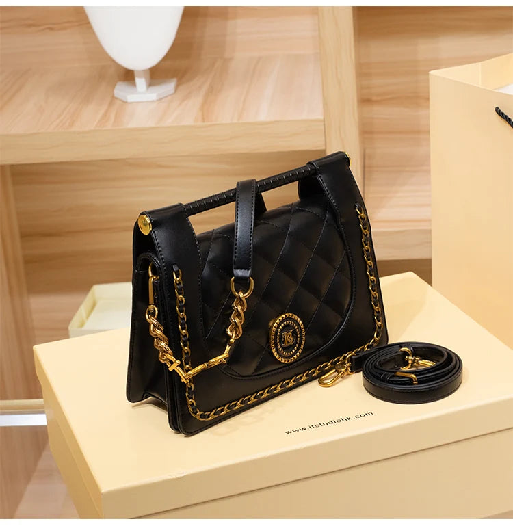 genuine leather underarm bag