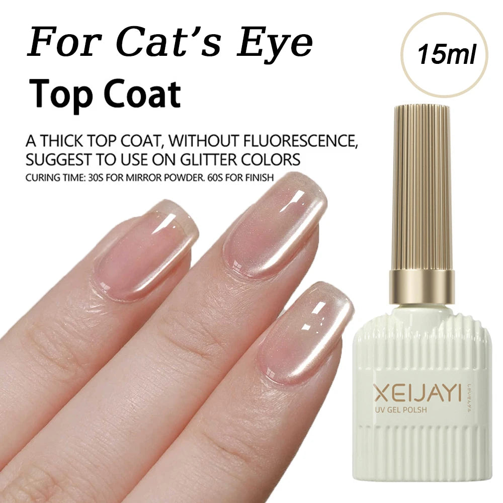 10ml/Bottle Ruby Red Cat Eye Gel Nail Polish Wine Red Cherry Dopamine Glitter Nail Gel