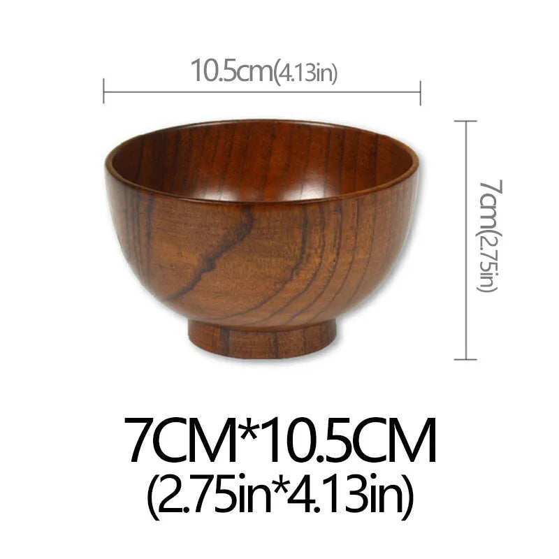 Japanese Sour Jujube Wood Bowl Baby Bowl